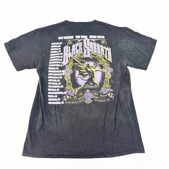 Black Sabbath The End The Final Tour By Greatest Metal Band of All Time T-Shirt - Picture 2 of 5